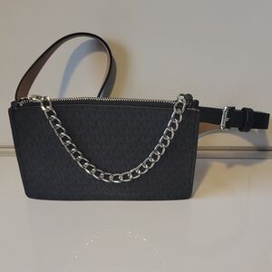 NWOT Michael Kors MK Signature Beltbag